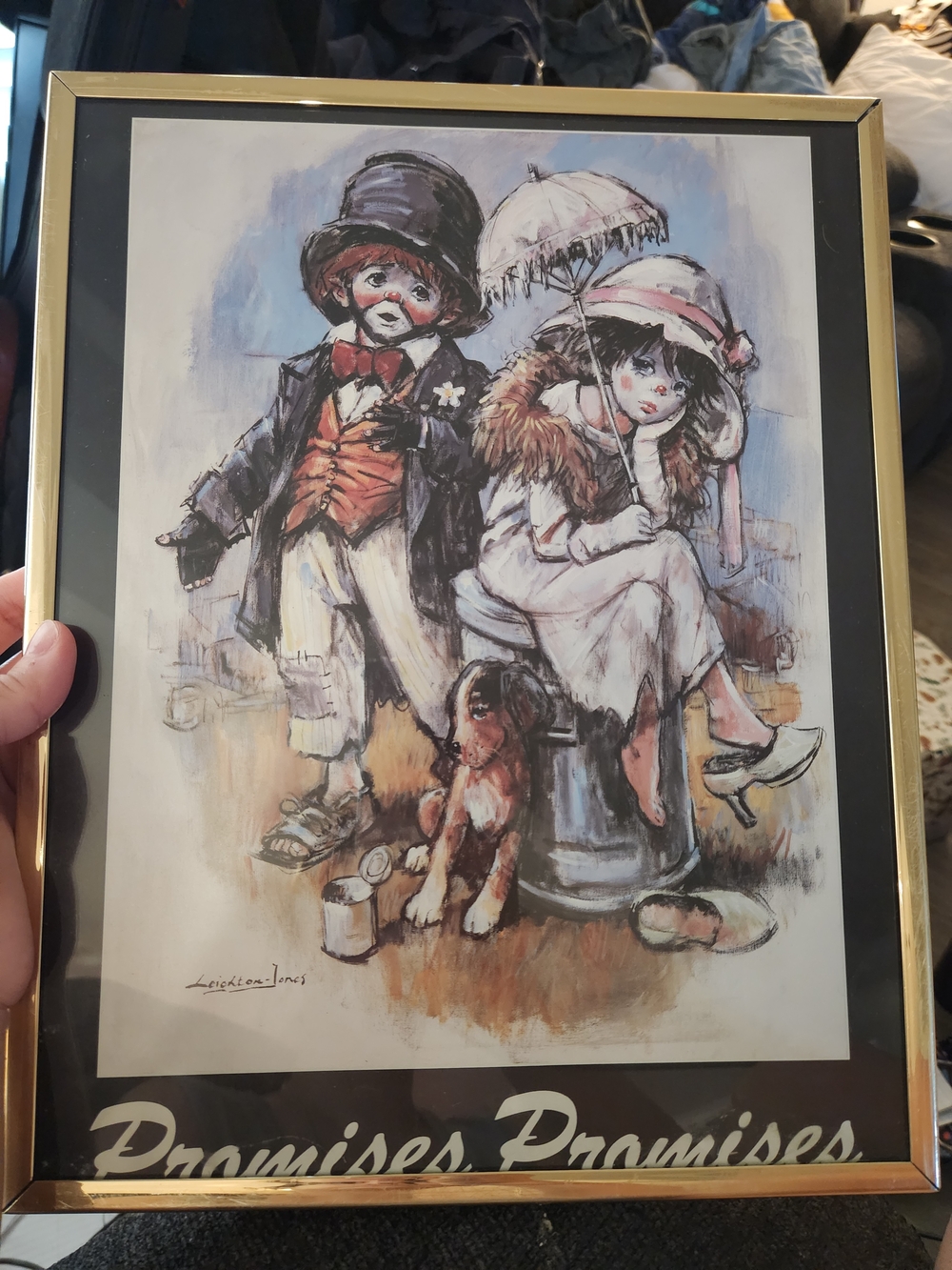 Promises Promises Framed Home Art Print By Leighton Jones
